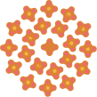 Fleur orange