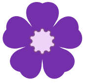 Fleur violette